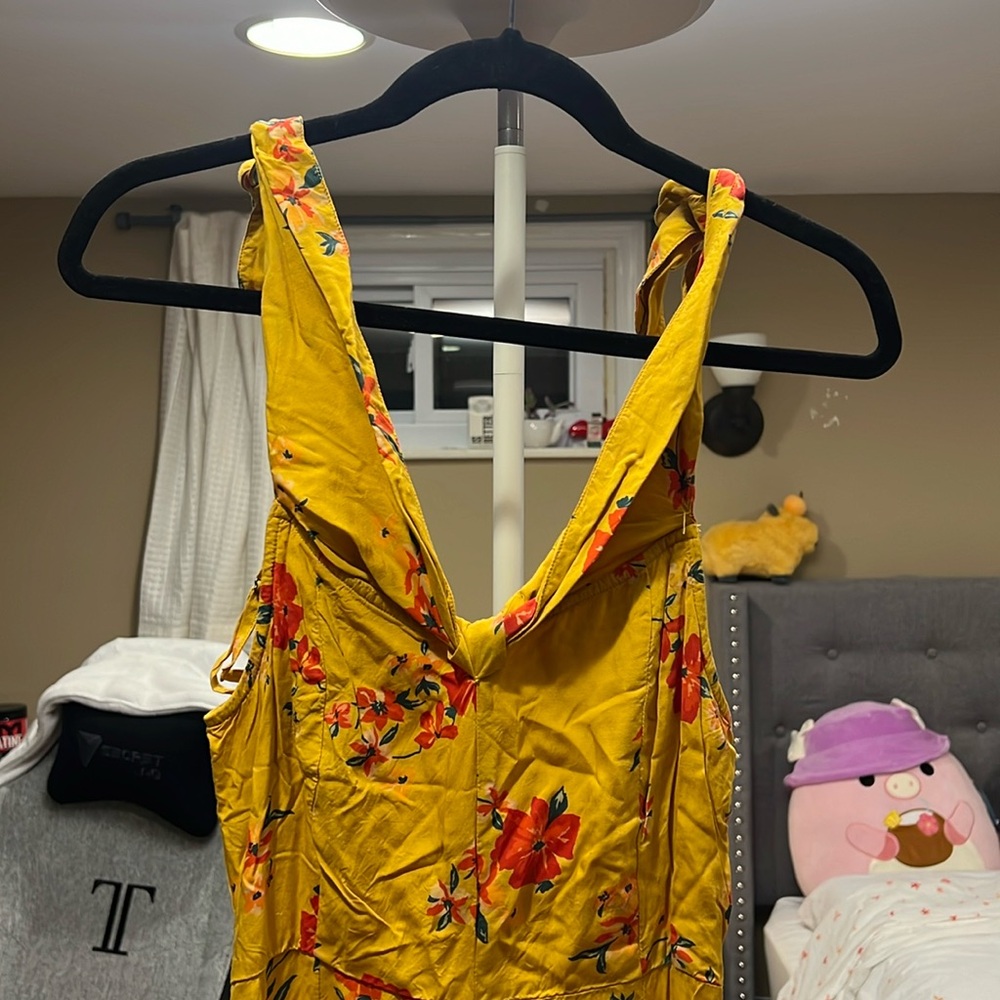 Flowy full length jumpsuit